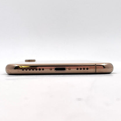 【全額返金保証】【最速発送】Apple iPhone iPhone XS Max 256GB ゴールド au 白ロム 美品 動作確認済 80%
