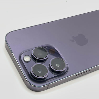 【全額返金保証】【最速発送】Apple iPhone iPhone 14 Pro 256GB ディープパープル SIMフリー 白ロム 動作確認済 84%