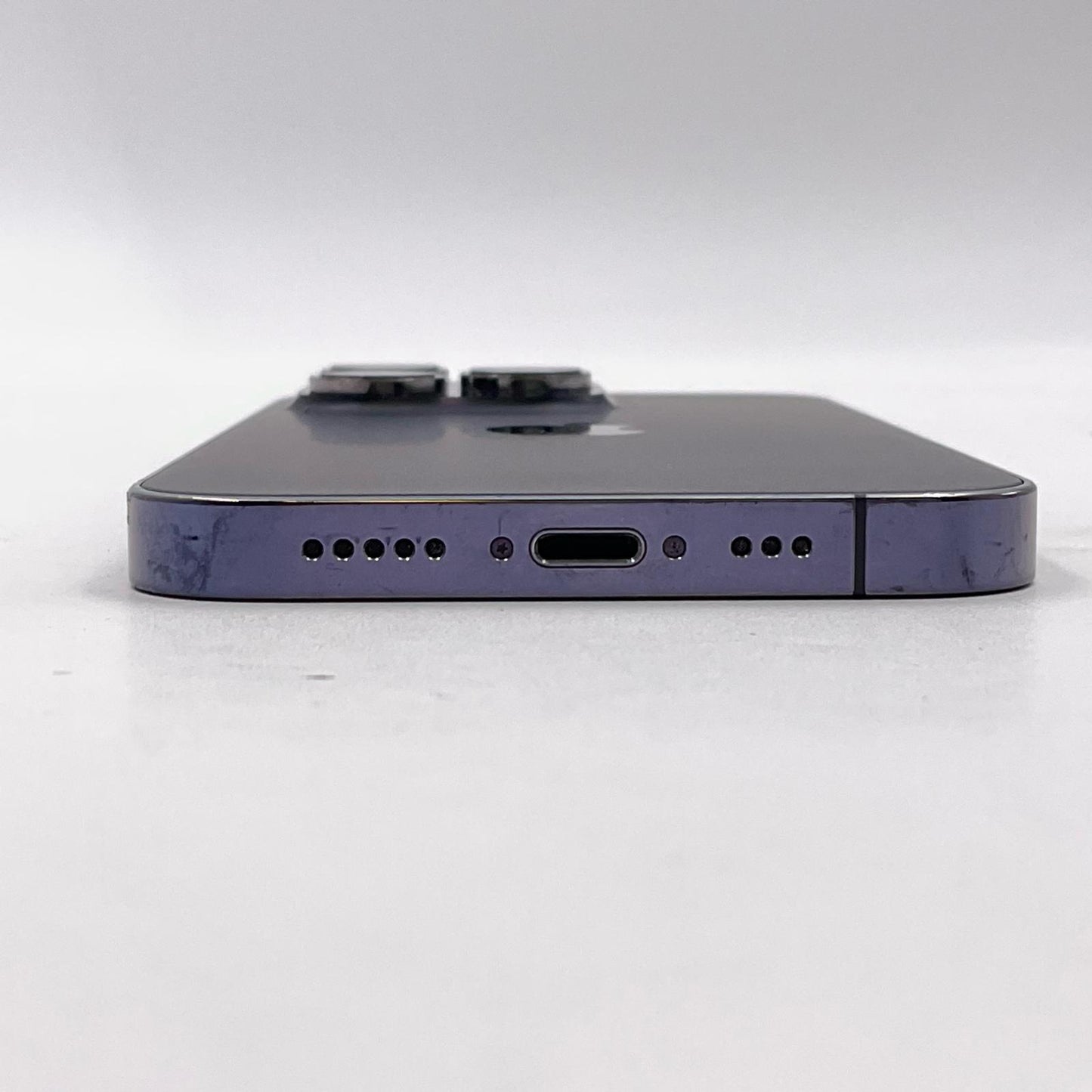【全額返金保証】【最速発送】Apple iPhone iPhone 14 Pro 256GB ディープパープル SIMフリー 白ロム 動作確認済 84%