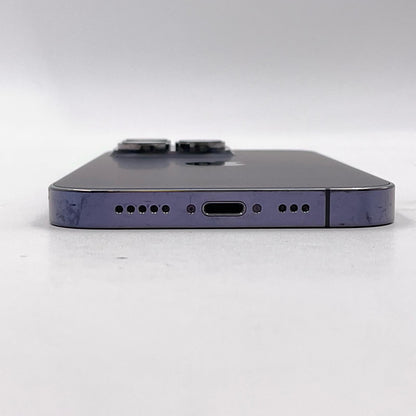 【全額返金保証】【最速発送】Apple iPhone iPhone 14 Pro 256GB ディープパープル SIMフリー 白ロム 動作確認済 84%