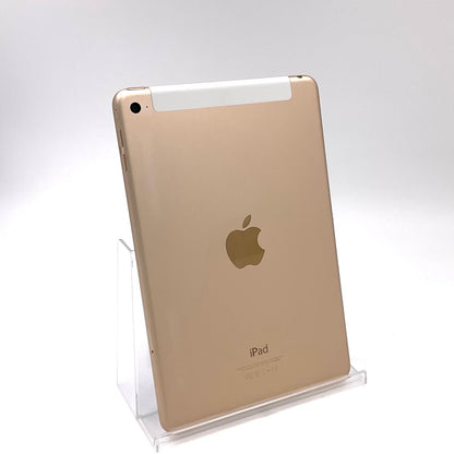 【全額返金保証】【最速発送】Apple iPad mini 第4世代 16GB ゴールド WiFi+Cellular docomo 白ロム 動作確認済