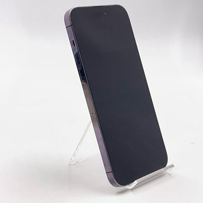 【全額返金保証】【最速発送】Apple iPhone iPhone 14 Pro Max 256GB ディープパープル SIMフリー 白ロム 動作確認済 77%