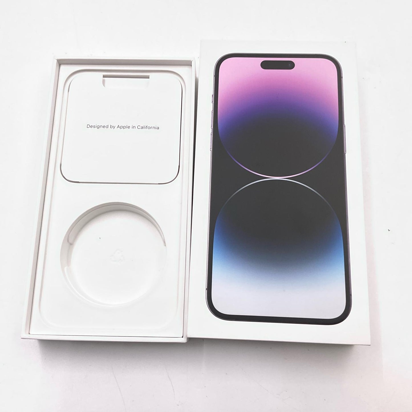 【全額返金保証】【最速発送】Apple iPhone iPhone 14 Pro Max 256GB ディープパープル SIMフリー 白ロム 動作確認済 77%