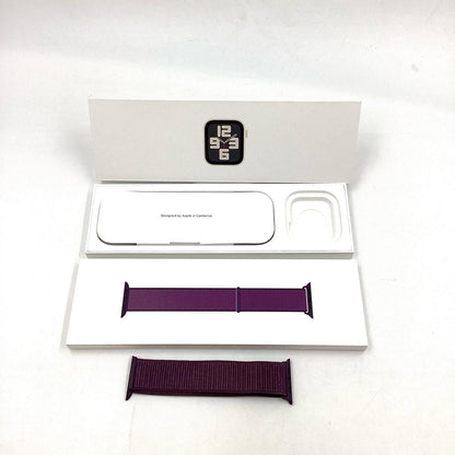 【全額返金保証】【最速発送】Apple Watch SE 第2世代 アルミニウム 44mm GPS+Cellular 白ロム 100% 動作確認済