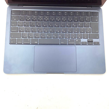 【全額返金保証】【最速発送】Apple MacBook Air 13.6インチ 2022 Apple M2 8GB 256GB ミッドナイト 100% 美品 動作確認済