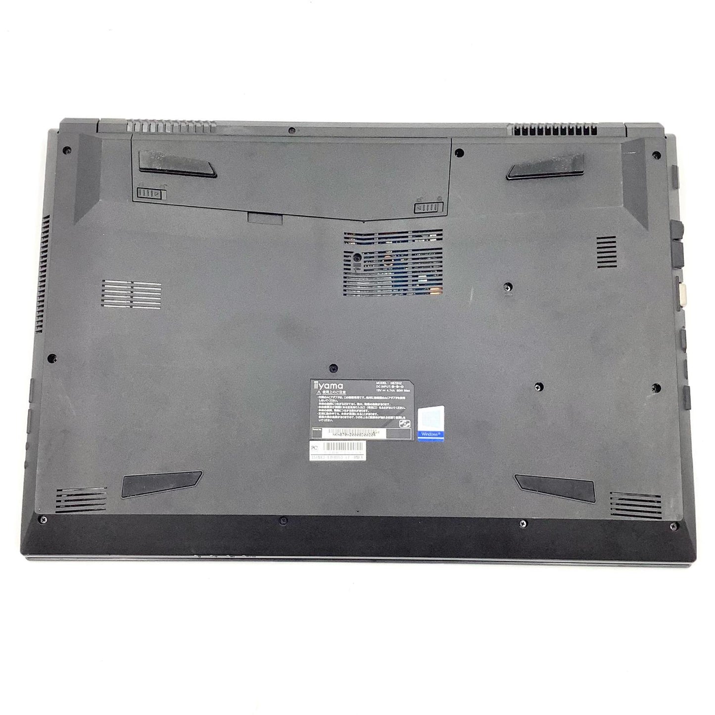 【全額返金保証】【最速発送】iiyama STYLE ∞ N870HZ i7-7700HQ 16GB M.2 SSD 256GB 98.6% 美品 動作確認済