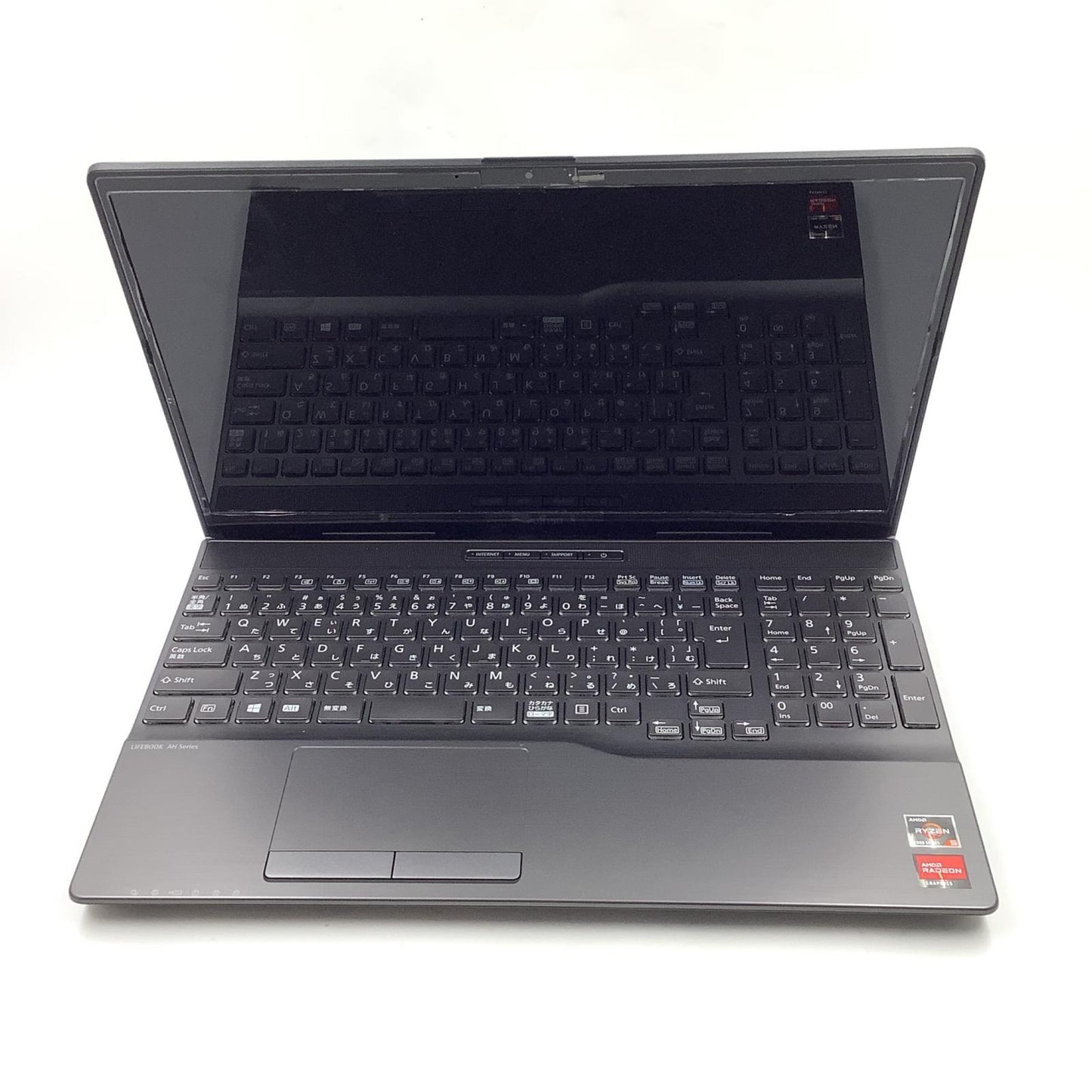 【全額返金保証】【最速発送】FUJITSU LIFEBOOK FMVA46HB Ryzen 5 5500U with Radeon Graphics 2.10GHz 8GB M.2 SSD 256GB 95.9% 動作確認済