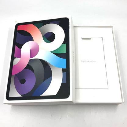 【全額返金保証】【最速発送】Apple iPad Air 10.9インチ 第4世代 256GB シルバー Wi-Fi 美品 動作確認済