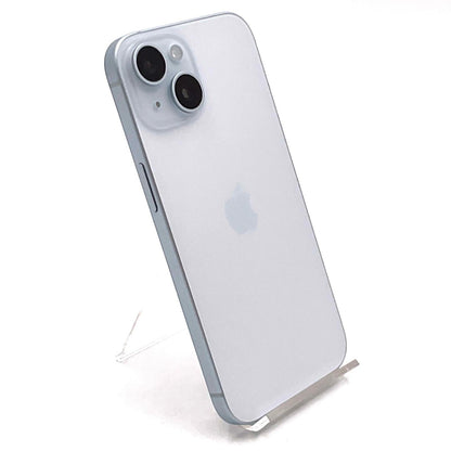 【全額返金保証】【最速発送】Apple iPhone iPhone 15 128GB ブルー SIMフリー 白ロム 動作確認済 98%