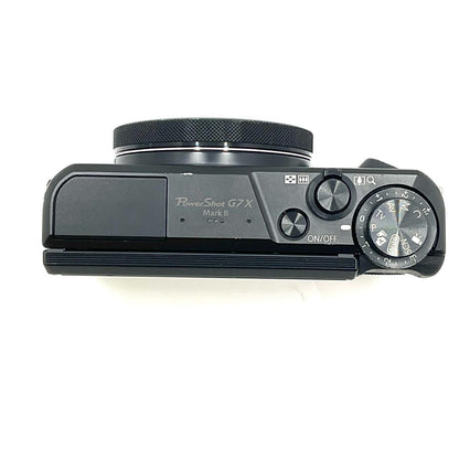 【全額返金保証】【最速発送】Canon コンパクトデジタルカメラ PowerShot G7 X Mark II 動作確認済