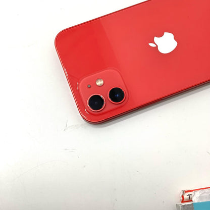 【全額返金保証】【最速発送】Apple iPhone iPhone 12 128GB (PRODUCT)RED au SIMフリー 白ロム 美品 動作確認済