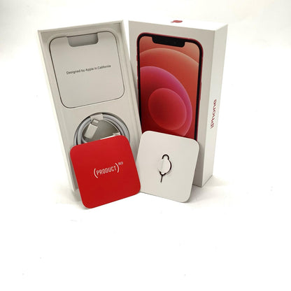 【全額返金保証】【最速発送】Apple iPhone iPhone 12 128GB (PRODUCT)RED au SIMフリー 白ロム 美品 動作確認済