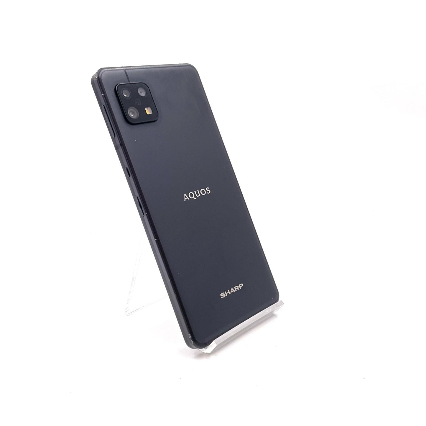 【全額返金保証】【最速発送】SHARP AQUOS sense6s 64GB ブラック 楽天モバイル SIMフリー SH-RM19s 白ロム 動作確認済