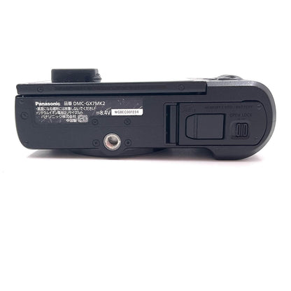 【全額返金保証】【最速発送】Panasonic デジタル一眼 LUMIX DMC-GX7MK2 ボディ ブラック 動作確認済