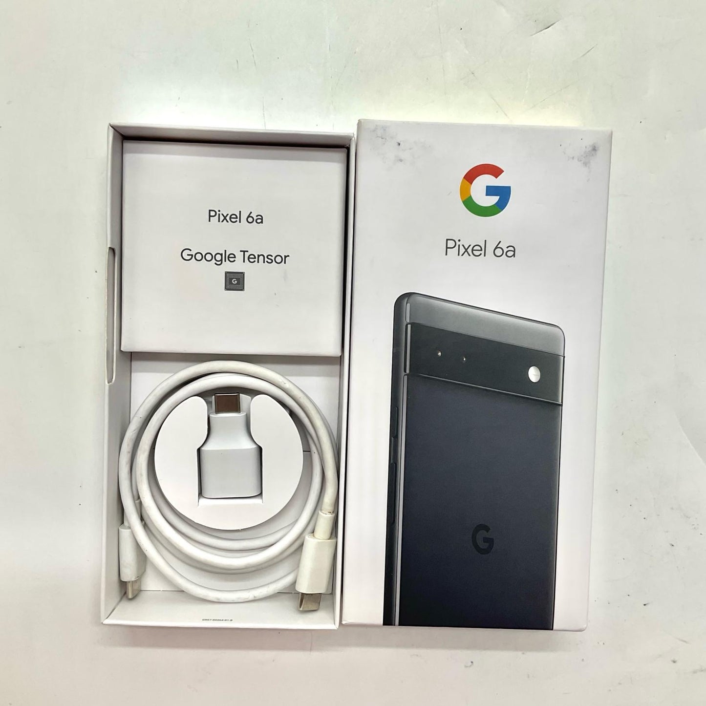 【全額返金保証】【最速発送】Google Pixel 6a 128GB Charcoal au SIMフリー GB17L 白ロム 動作確認済
