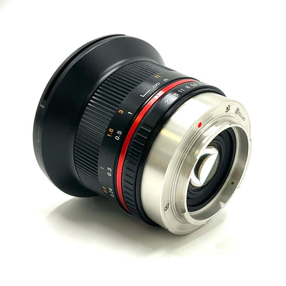 【最速発送】SAMYANG 12mm F2.0 NCS CS ブラック [フジフイルム用]【難有】
