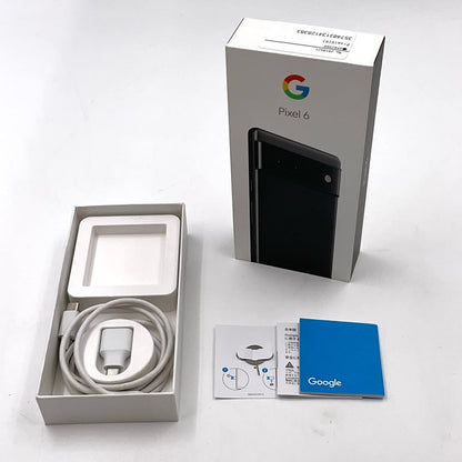 【全額返金保証】【最速発送】Google Pixel 6 128GB ストーミーブラック au SIMフリー GR1YH 白ロム 動作確認済