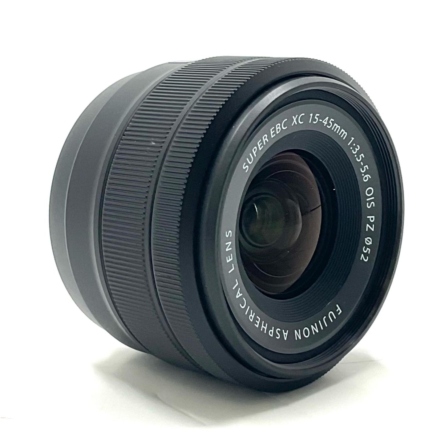 【全額返金保証】【最速発送】FUJIFILM フジノンレンズ XC15-45mmF3.5-5.6 OIS PZ [ブラック] 美品 動作確認済