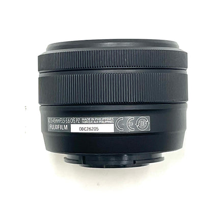 【全額返金保証】【最速発送】FUJIFILM フジノンレンズ XC15-45mmF3.5-5.6 OIS PZ [ブラック] 美品 動作確認済