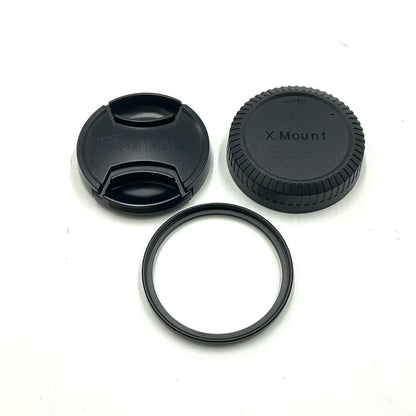 【全額返金保証】【最速発送】FUJIFILM フジノンレンズ XC15-45mmF3.5-5.6 OIS PZ [ブラック] 美品 動作確認済
