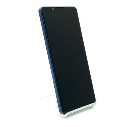 【全額返金保証】【最速発送】Sony Xperia 5 IV 128GB ブルー docomo SIMフリー SO-54C 美品 動作確認済