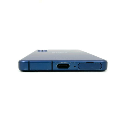【全額返金保証】【最速発送】Sony Xperia 5 IV 128GB ブルー docomo SIMフリー SO-54C 美品 動作確認済