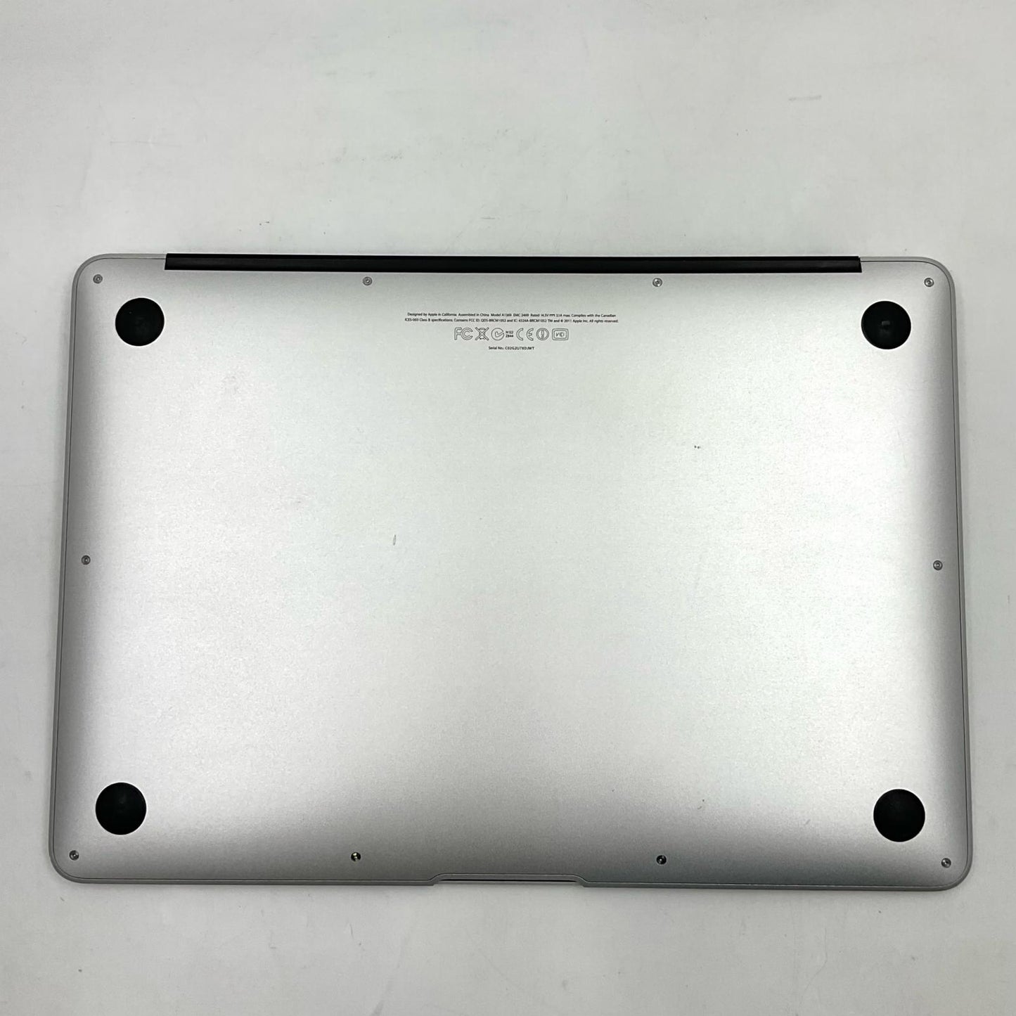 【最速発送】Apple MacBook Air 13.3インチ 2011 1.7GHz Intel Core i5 4GB 128GB シルバー 62.1%【難有】
