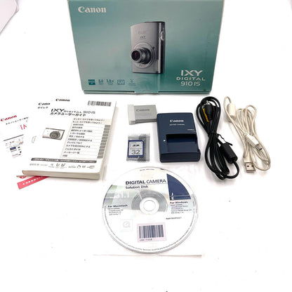 【最速発送】Canon コンパクトデジタルカメラ IXY DIGITAL 910 IS【難有】