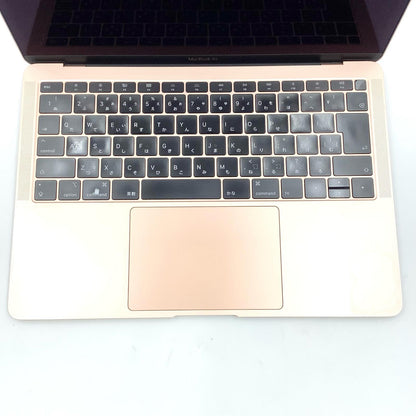 【全額返金保証】【最速発送】Apple MacBook Air 13.3インチ 2018 1.6GHz デュアルコア Intel Core i5 16GB SSD 256GB ゴールド 69% 動作確認済