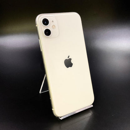 【最速発送】Apple iPhone iPhone 11 128GB ホワイト au 白ロム【難有】 77%
