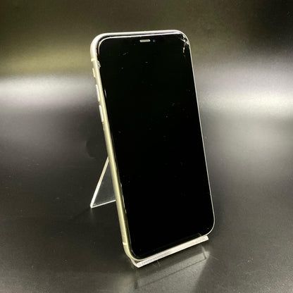 【最速発送】Apple iPhone iPhone 11 128GB ホワイト au 白ロム【難有】 77%