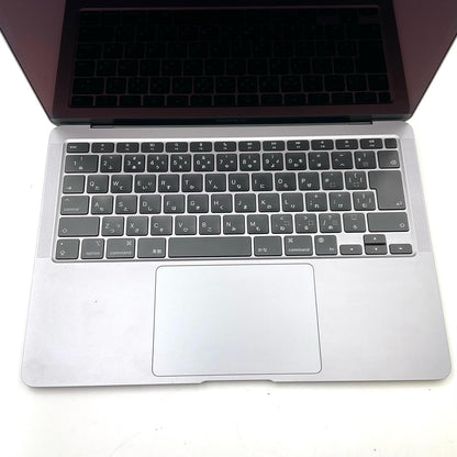 【全額返金保証】【最速発送】Apple MacBook Air 13インチ 2020 Apple M1 16GB M.2 SSD 256GB スペースグレイ 100% 動作確認済