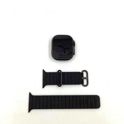 【全額返金保証】【最速発送】Apple Watch Ultra 第3世代 チタニウム 49mm GPS+Cellular 白ロム 100% 超美品 動作確認済