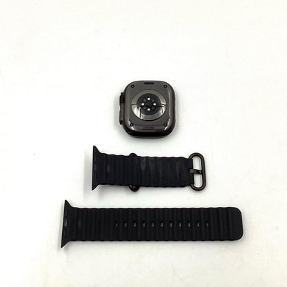 【全額返金保証】【最速発送】Apple Watch Ultra 第3世代 チタニウム 49mm GPS+Cellular 白ロム 100% 超美品 動作確認済