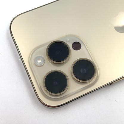 【全額返金保証】【最速発送】Apple iPhone iPhone 14 Pro 512GB ゴールド docomo SIMフリー 美品 動作確認済 91%