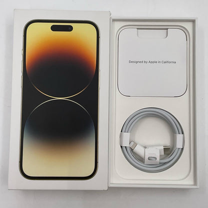 【全額返金保証】【最速発送】Apple iPhone iPhone 14 Pro 512GB ゴールド docomo SIMフリー 美品 動作確認済 91%