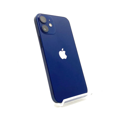 【全額返金保証】【最速発送】Apple iPhone iPhone 12 mini 256GB ブルー au 白ロム 動作確認済 86%