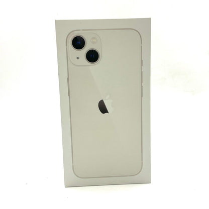【全額返金保証】【最速発送】Apple iPhone iPhone 13 128GB スターライト au 白ロム 新品未開封 即納OK