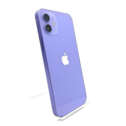 【全額返金保証】【最速発送】Apple iPhone iPhone 12 64GB パープル au 白ロム 超美品 動作確認済 100%