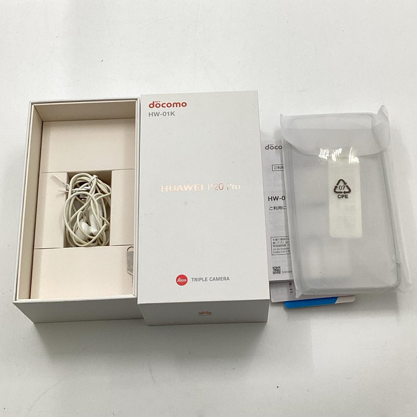 【全額返金保証】【最速発送】Huawei P 20 Pro 128GB Midnight Blue docomo HW-01K 白ロム 動作確認済