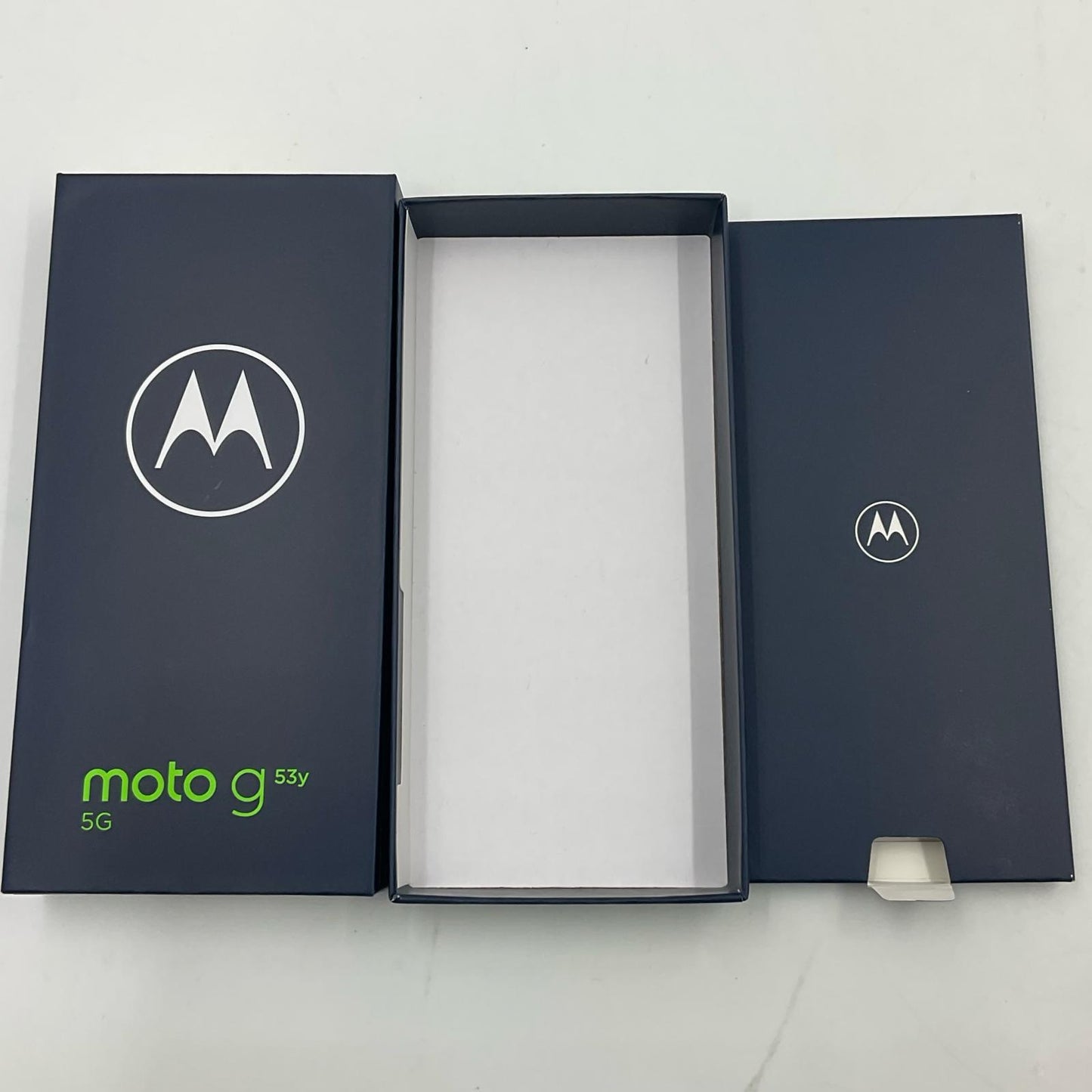 【全額返金保証】【最速発送】Motorola moto g53y 5G 128GB インクブラック Softbank XT2335-4 白ロム 動作確認済