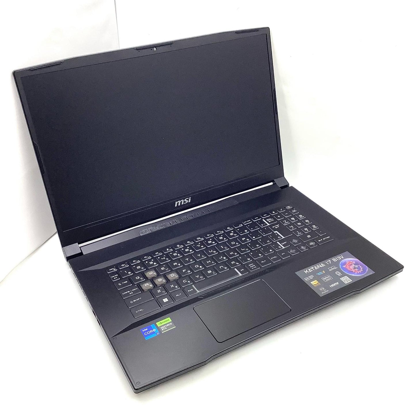 【全額返金保証】【最速発送】MSI Katana 17 B13VFK 17B13VFK4334 13th Gen Intel(R) Core(TM) i7-13620H 16GB M.2 SSD 1TB NVIDIA GeForce RTX 4060 Laptop GPU 超美品 動作確認済