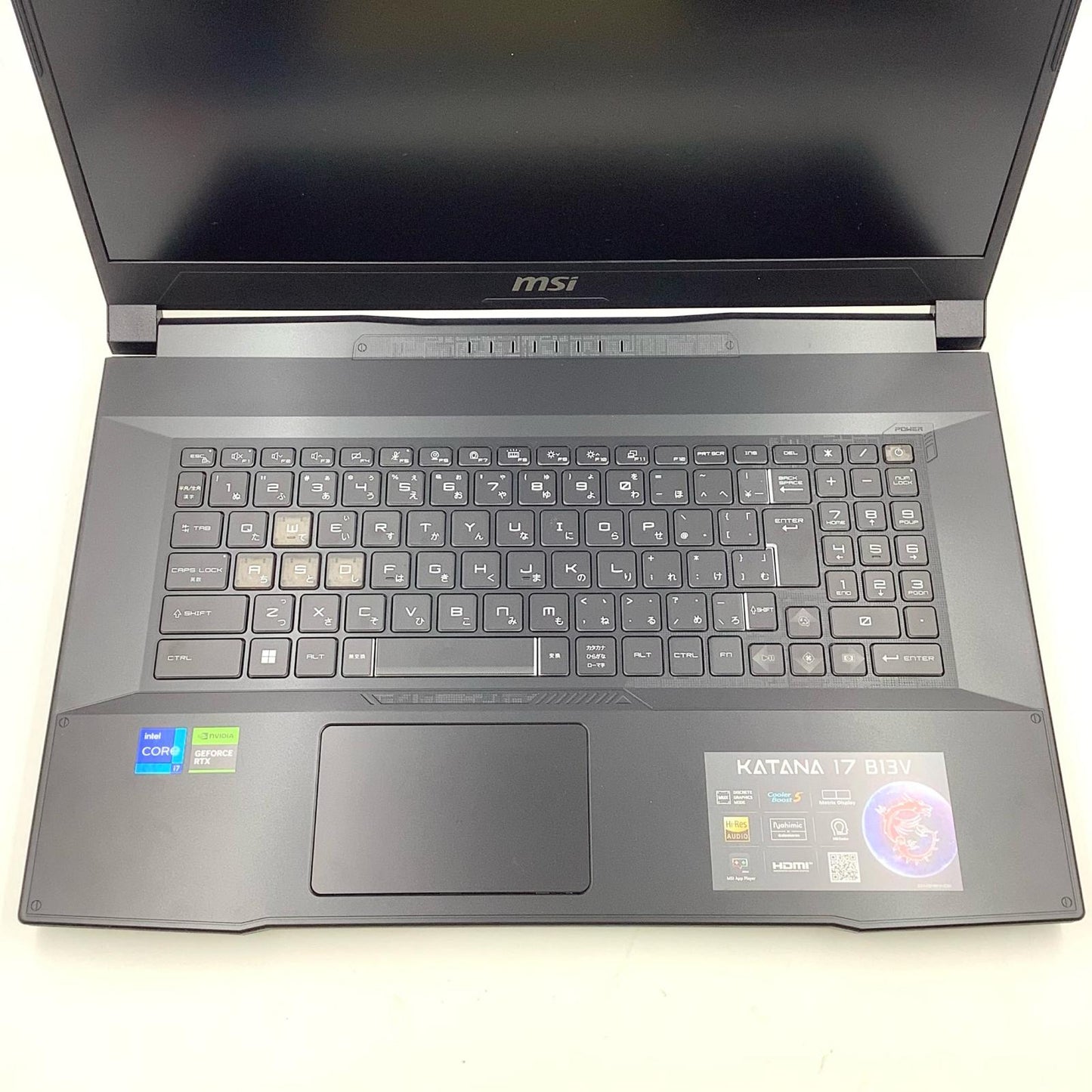 【全額返金保証】【最速発送】MSI Katana 17 B13VFK 17B13VFK4334 13th Gen Intel(R) Core(TM) i7-13620H 16GB M.2 SSD 1TB NVIDIA GeForce RTX 4060 Laptop GPU 超美品 動作確認済