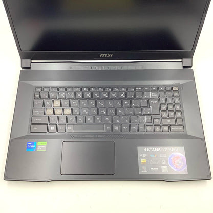 【全額返金保証】【最速発送】MSI Katana 17 B13VFK 17B13VFK4334 13th Gen Intel(R) Core(TM) i7-13620H 16GB M.2 SSD 1TB NVIDIA GeForce RTX 4060 Laptop GPU 超美品 動作確認済