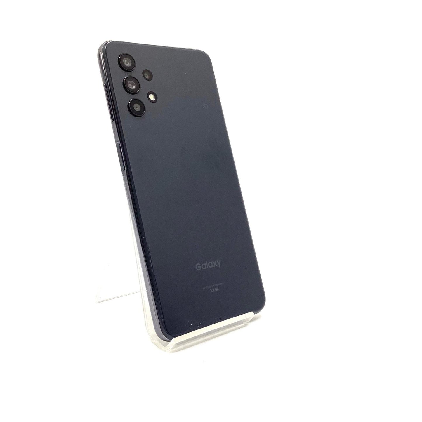 【全額返金保証】【最速発送】SAMSUNG Galaxy A32 5G 64GB オーサムブラック au SCG08 白ロム 動作確認済