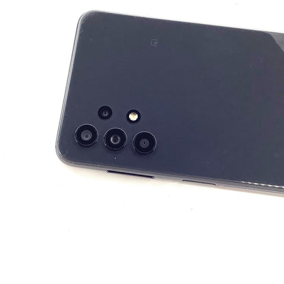 【全額返金保証】【最速発送】SAMSUNG Galaxy A32 5G 64GB オーサムブラック au SCG08 白ロム 動作確認済