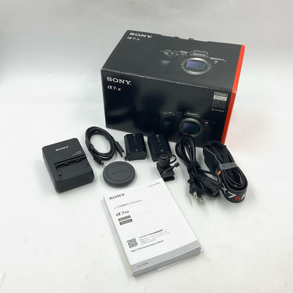 【全額返金保証】【最速発送】Sony デジタル一眼 α7R IV ILCE-7RM4 ボディ ブラック 動作確認済