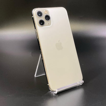 【全額返金保証】【最速発送】Apple iPhone iPhone 11 Pro 256GB シルバー au 白ロム 動作確認済 88%
