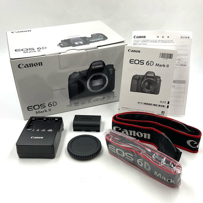 【最速発送】Canon デジタル一眼 EOS 6D Mark II ブラック【難有】