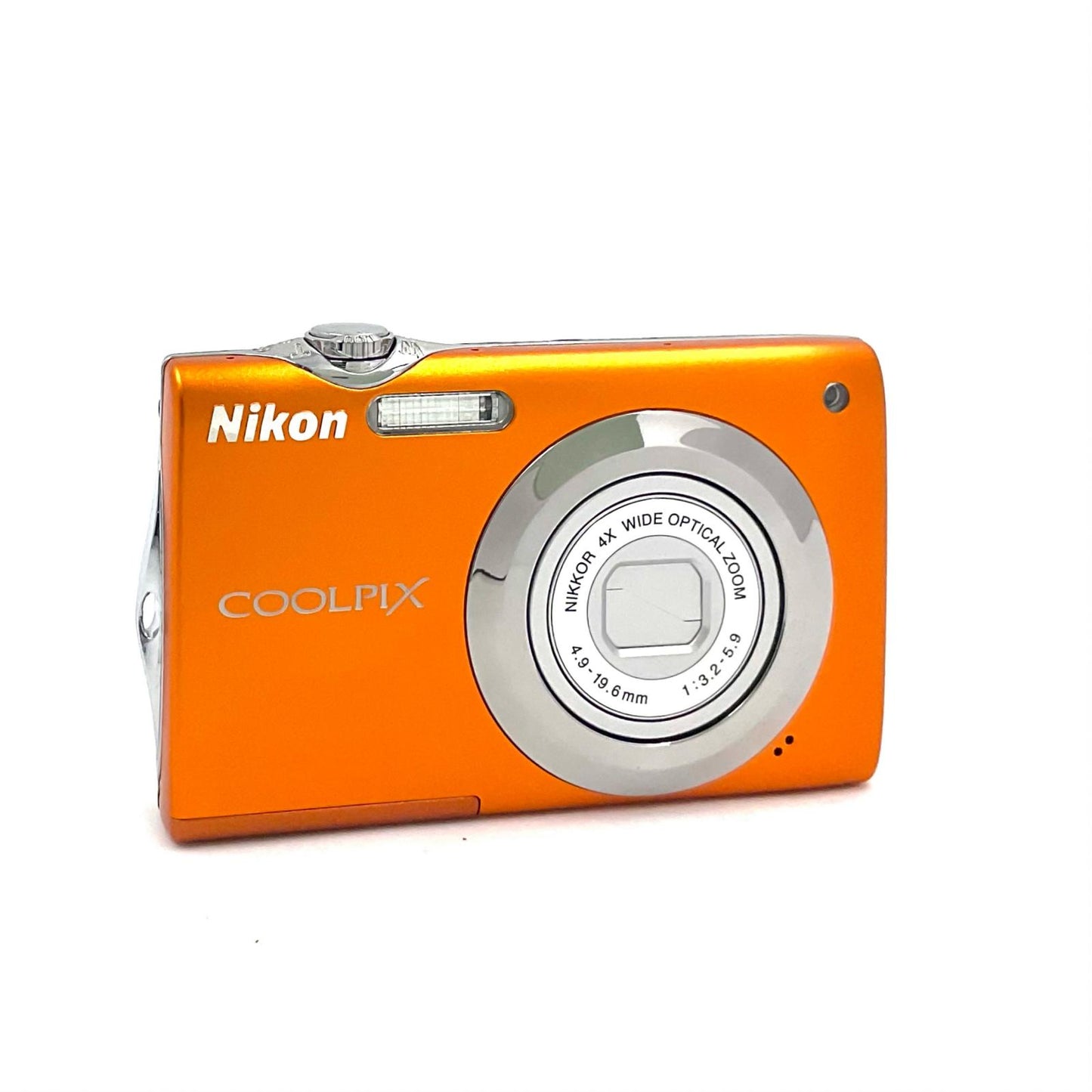 【全額返金保証】【最速発送】Nikon コンパクトデジタルカメラ COOLPIX S3000 ファインオレンジ 美品 動作確認済